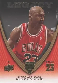 2008-09 Upper Deck Michael Jordan Legacy Collection #772 - Michael Jordan - Chicago Bulls