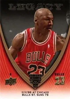 2008-09 Upper Deck Michael Jordan Legacy Collection #773 - Michael Jordan - Chicago Bulls