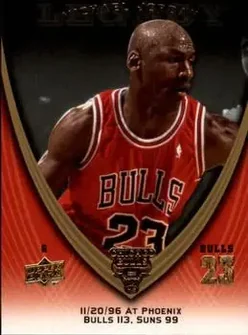 2008-09 Upper Deck Michael Jordan Legacy Collection #777 - Michael Jordan - Chicago Bulls