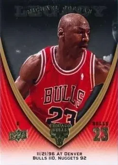 2008-09 Upper Deck Michael Jordan Legacy Collection #778 - Michael Jordan - Chicago Bulls
