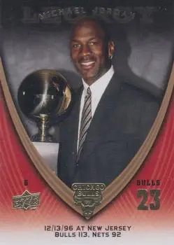 2008-09 Upper Deck Michael Jordan Legacy Collection #788 - Michael Jordan - Chicago Bulls - Front
