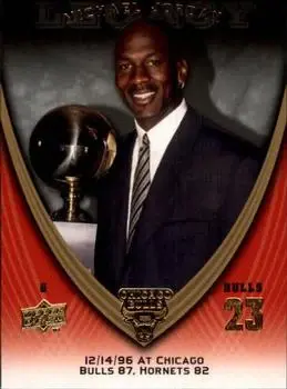 2008-09 Upper Deck Michael Jordan Legacy Collection #789 - Michael Jordan - Chicago Bulls - Front
