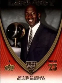 2008-09 Upper Deck Michael Jordan Legacy Collection #789 - Michael Jordan - Chicago Bulls