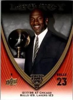 2008-09 Upper Deck Michael Jordan Legacy Collection #790 - Michael Jordan - Chicago Bulls