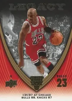 2008-09 Upper Deck Michael Jordan Legacy Collection #806 - Michael Jordan - Chicago Bulls
