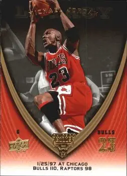 2008-09 Upper Deck Michael Jordan Legacy Collection #808 - Michael Jordan - Chicago Bulls - Front