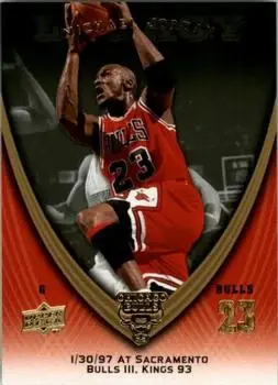2008-09 Upper Deck Michael Jordan Legacy Collection #810 - Michael Jordan - Chicago Bulls - Front