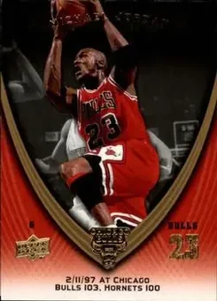 2008-09 Upper Deck Michael Jordan Legacy Collection #815 - Michael Jordan - Chicago Bulls