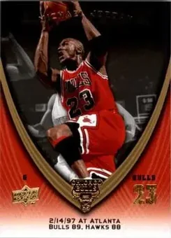 2008-09 Upper Deck Michael Jordan Legacy Collection #816 - Michael Jordan - Chicago Bulls
