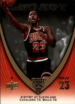 2008-09 Upper Deck Michael Jordan Legacy Collection #822 - Michael Jordan - Chicago Bulls