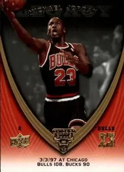2008-09 Upper Deck Michael Jordan Legacy Collection #824 - Michael Jordan - Chicago Bulls