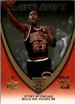 2008-09 Upper Deck Michael Jordan Legacy Collection #826 - Michael Jordan - Chicago Bulls