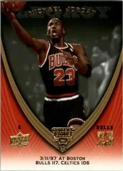 2008-09 Upper Deck Michael Jordan Legacy Collection #828 - Michael Jordan - Chicago Bulls