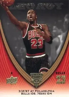 2008-09 Upper Deck Michael Jordan Legacy Collection #829 - Michael Jordan - Chicago Bulls