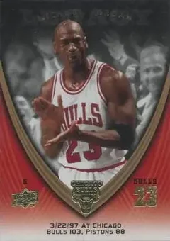 2008-09 Upper Deck Michael Jordan Legacy Collection #834 - Michael Jordan - Chicago Bulls