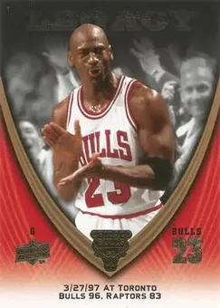 2008-09 Upper Deck Michael Jordan Legacy Collection #836 - Michael Jordan - Chicago Bulls