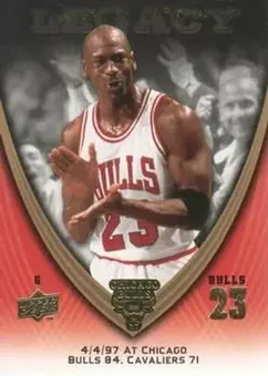 2008-09 Upper Deck Michael Jordan Legacy Collection #840 - Michael Jordan - Chicago Bulls