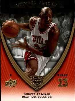 2008-09 Upper Deck Michael Jordan Legacy Collection #847 - Michael Jordan - Chicago Bulls - Front