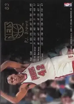 Back of P.J. Brown
