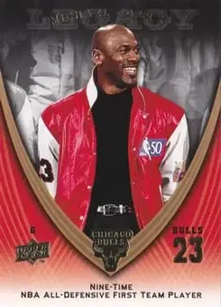 2008-09 Upper Deck Michael Jordan Legacy Collection #1165 - Michael Jordan - Chicago Bulls