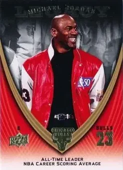 2008-09 Upper Deck Michael Jordan Legacy Collection #1170 - Michael Jordan - Chicago Bulls