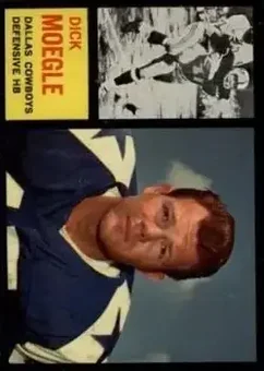 1962 Topps #47 - Dick Moegle - Dallas Cowboys