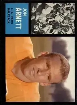 1962 Topps #78 - Jon Arnett - Los Angeles Rams - Front 1962 Topps #78 - Jon Arnett - Los Angeles Rams - Front