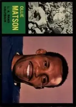 1962 Topps #79 - Ollie Matson - Los Angeles Rams - Front 1962 Topps #79 - Ollie Matson - Los Angeles Rams - Front