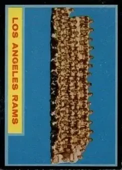 1962 Topps #89 - Card #89 - Los Angeles Rams
