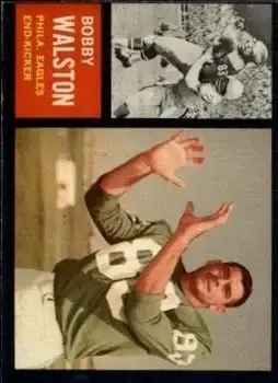1962 Topps #119 - Bobby Walston - Philadelphia Eagles - Front 1962 Topps #119 - Bobby Walston - Philadelphia Eagles - Front