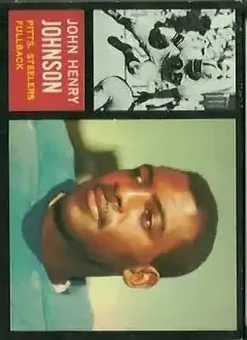 1962 Topps #129 - John Johnson - Pittsburgh Steelers