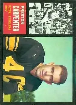 1962 Topps #131 - Preston Carpenter - Pittsburgh Steelers - Front 1962 Topps #131 - Preston Carpenter - Pittsburgh Steelers - Front
