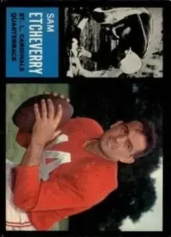 1962 Topps #139 - Sam Etcheverry - St. Louis Cardinals