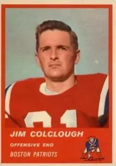 1963 Fleer #4 - Jim Colclough - Boston Patriots
