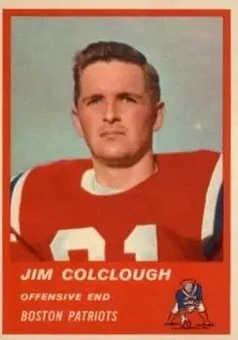 1963 Fleer #4 - Jim Colclough - Boston Patriots