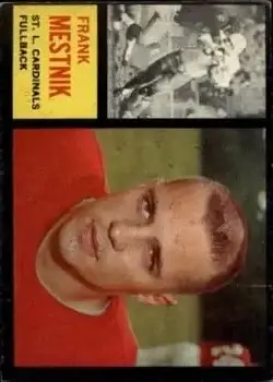1962 Topps #143 - Frank Mestnik - St. Louis Cardinals - Front
