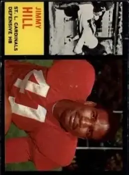 1962 Topps #147 - Jimmy Hill - St. Louis Cardinals