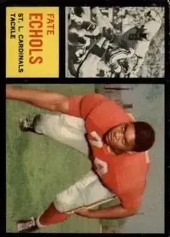 1962 Topps #149 - Fate Echols - St. Louis Cardinals