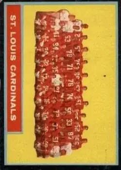 1962 Topps #150 - Card #150 - St. Louis Cardinals - Front