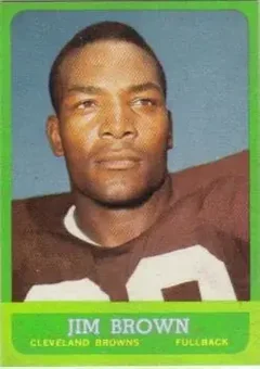 1963 Topps #14 - Jimmy Brown - Cleveland Browns