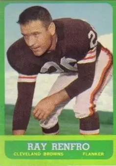 1963 Topps #15 - Ray Renfro - Cleveland Browns