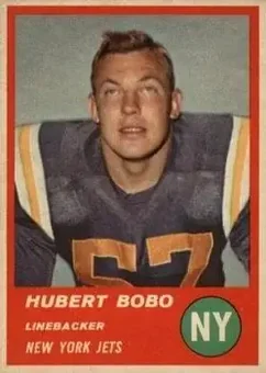 1963 Fleer #21 - Hubert Bobo - New York Jets