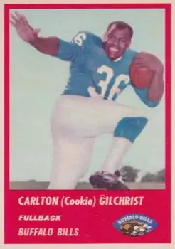1963 Fleer #23 - Cookie Gilchrist - Buffalo Bills