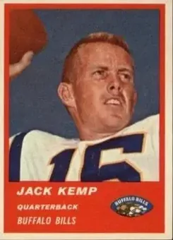 1963 Fleer #24 - Jack Kemp - Buffalo Bills