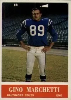 1964 Philadelphia #4 - Gino Marchetti - Baltimore Colts
