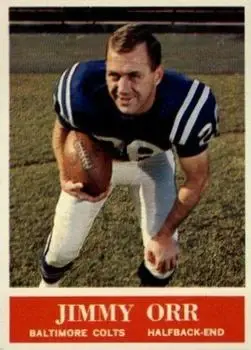 1964 Philadelphia #7 - Jimmy Orr - Baltimore Colts - Front