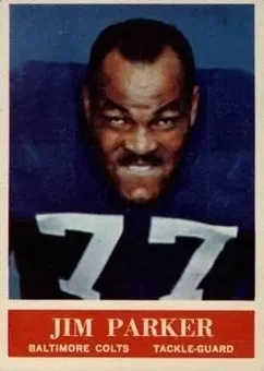 1964 Philadelphia #8 - Jim Parker - Baltimore Colts