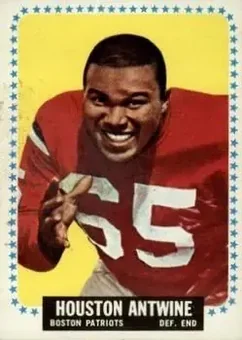1964 Topps #2 - Houston Antwine - Boston Patriots