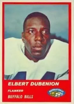 1963 Fleer #26 - Elbert Dubenion - Buffalo Bills