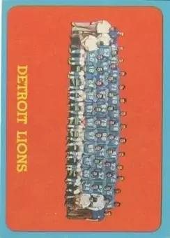 1963 Topps #36 - Card #36 - Detroit Lions